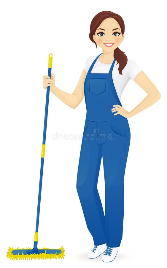 Woman cleaner