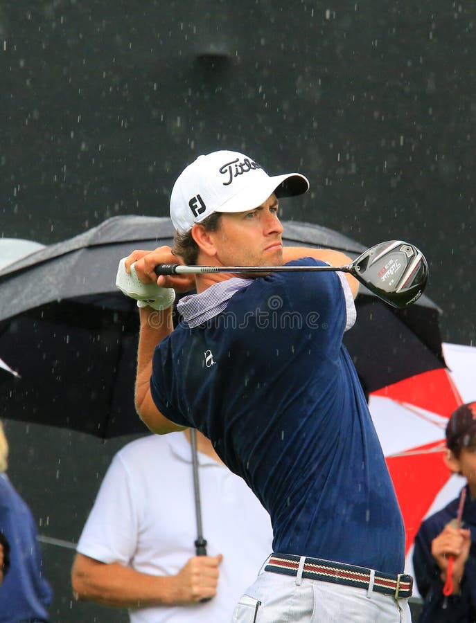 Professional Golfer Adam Scott Editorial Image Image of activity