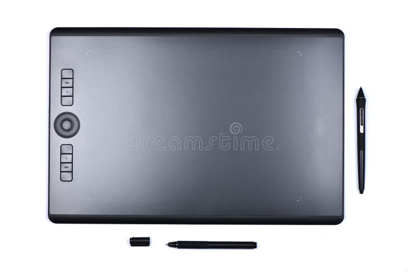 Professional Graphics Tablet Stock Photo Image of electronic