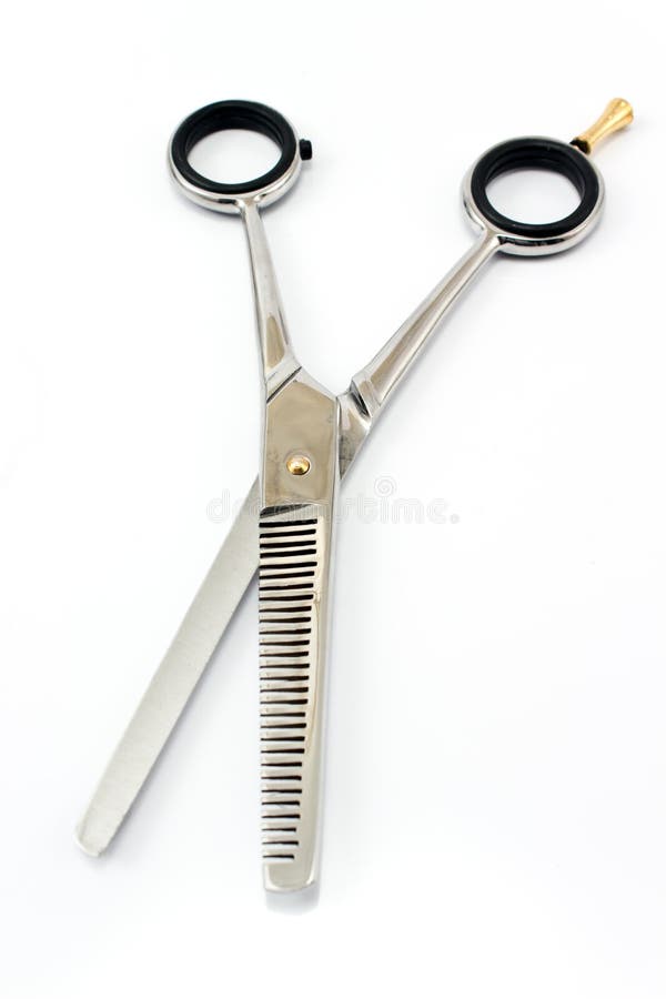 Professional Haircutting Scissors Stock Image Image of color, sharp