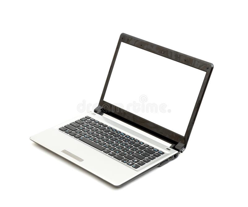 Professional Laptop isolated