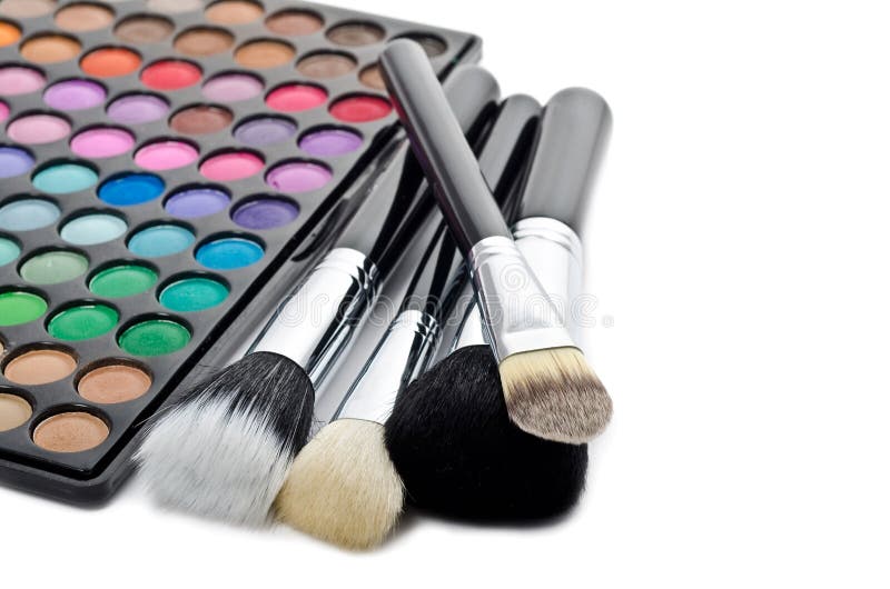 Professional make-up brushes