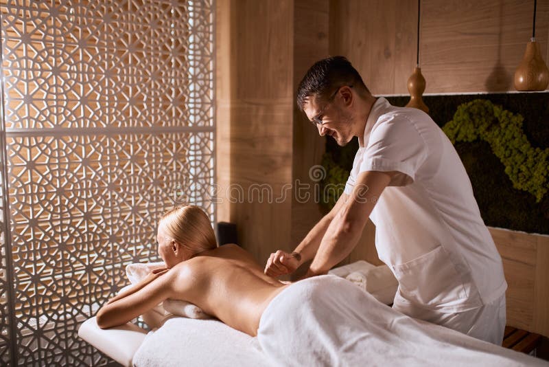 Blonde Wife Massage