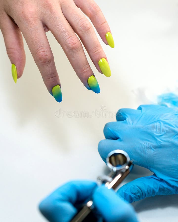 60+ Airbrush Nail Art Stock Photos, Pictures & Royalty-Free Images