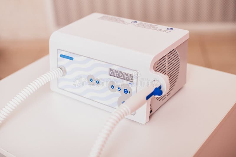 Professional Pedicure Equipment for Feet and Nails Care Stock Photo