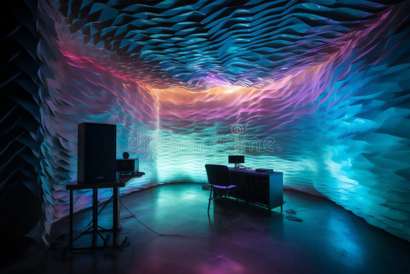 Professional Recording Studio Equipment in a Virtual Environment Which