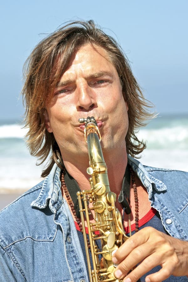 Professional Saxophone Player Stock Image Image of performer, melody