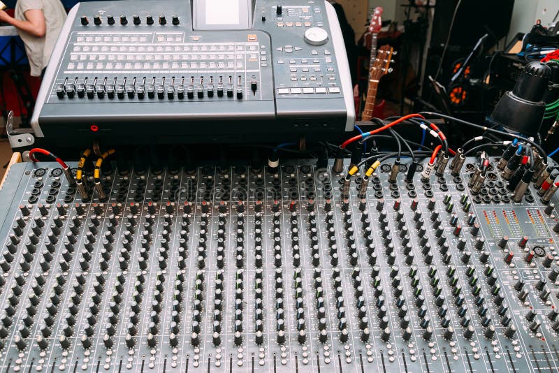 3,200+ Audio Mixing Board Sliders Stock Photos, Pictures & Royalty