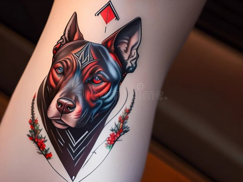 Pitbull  Only the strong survive Tattoo  Tattooed Now 