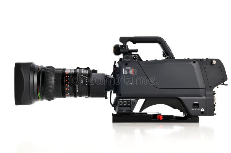 Professional video camera royalty free stock images
