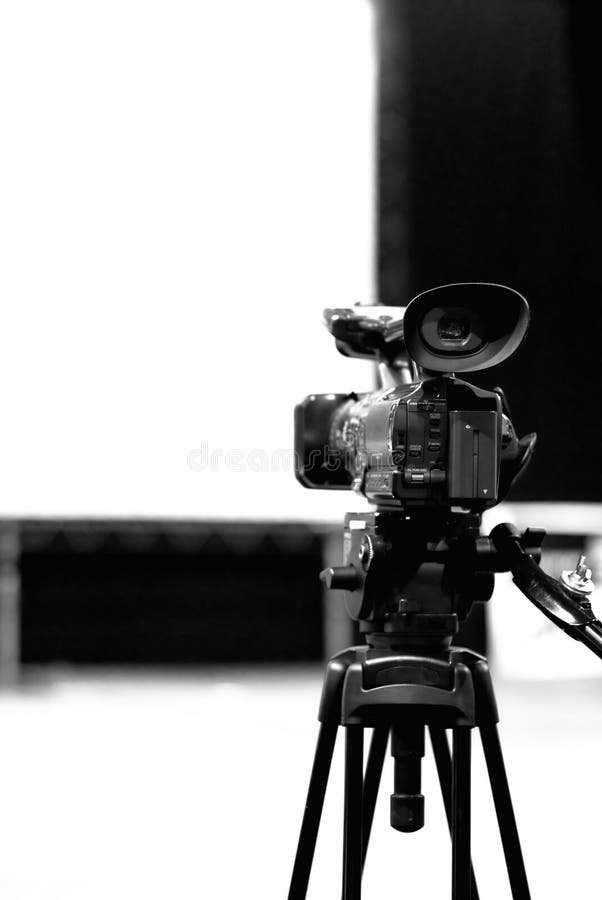 Professional video camera royalty free stock images