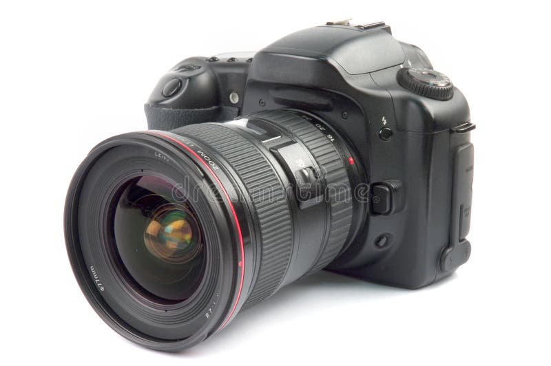 Professionele digitale camera stock foto