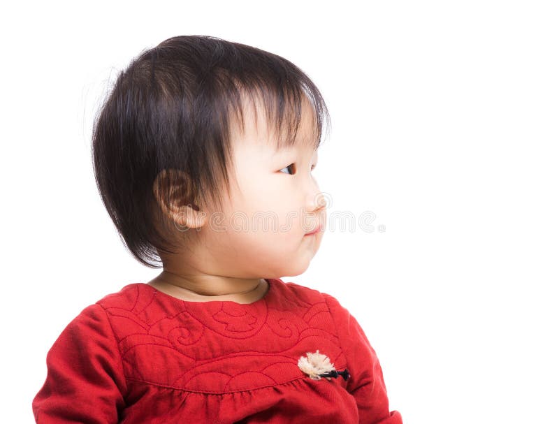 Profil D Un Bebe Photo Stock Image Du Adorable Drole