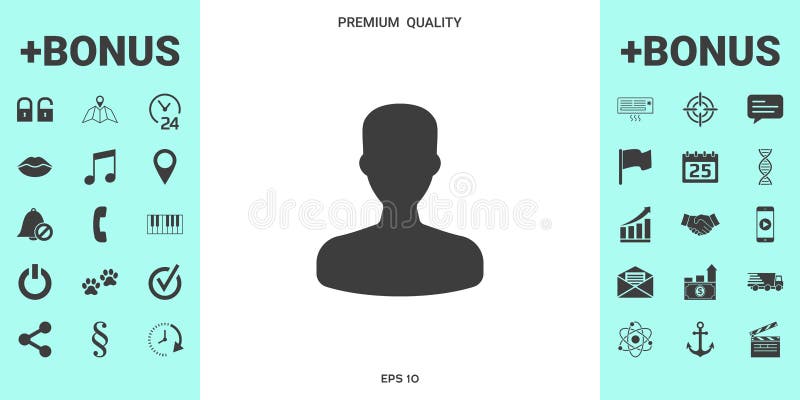 Profil, użytkownik ikona royalty ilustracja Profil, użytkownik ikona royalty ilustracja
