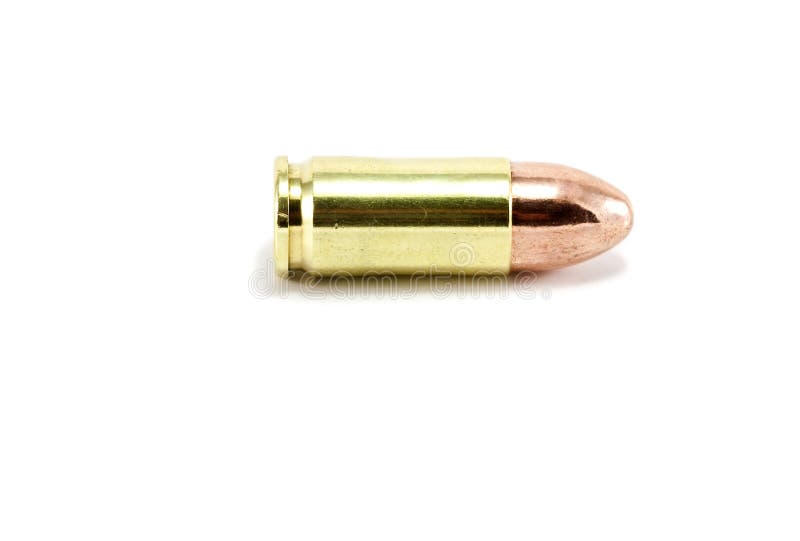 Profile of a 9mm bullet