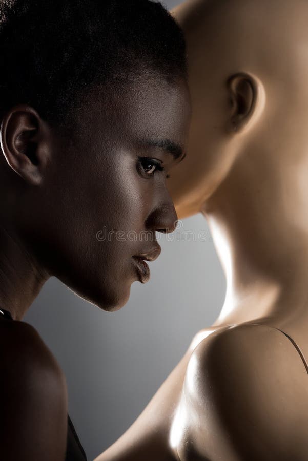 profile portrait of beautiful young african american woman royalty free stock photo profile portrait of beautiful young african american woman royalty free stock photo