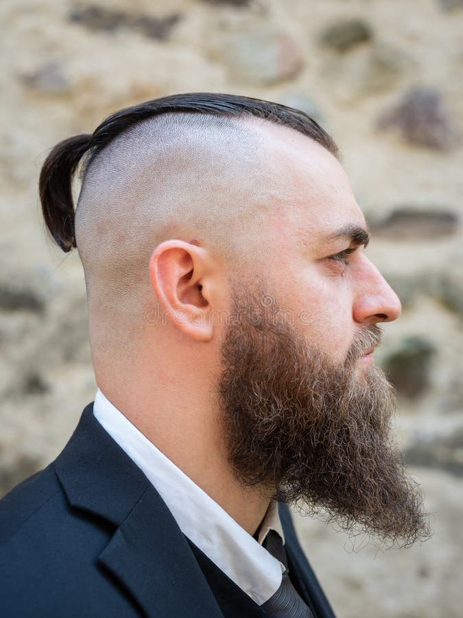 Profile Portrait of a Man with a Long Beard Stock Photo - Image of elegant, groom: 189033800 Profile Portrait of a Man with a Long Beard Stock Photo - Image of elegant, groom: 189033800