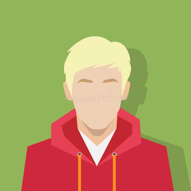 Profilowego ikony avatar męskiego portreta przypadkowa osoba ilustracji Profilowego ikony avatar męskiego portreta przypadkowa osoba ilustracji