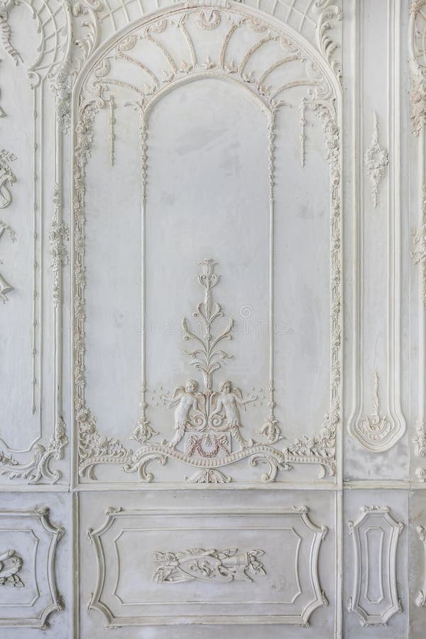 Progettazione astratta del modello sul fondo di legno della parete fotografia stock Progettazione astratta del modello sul fondo di legno della parete fotografia stock