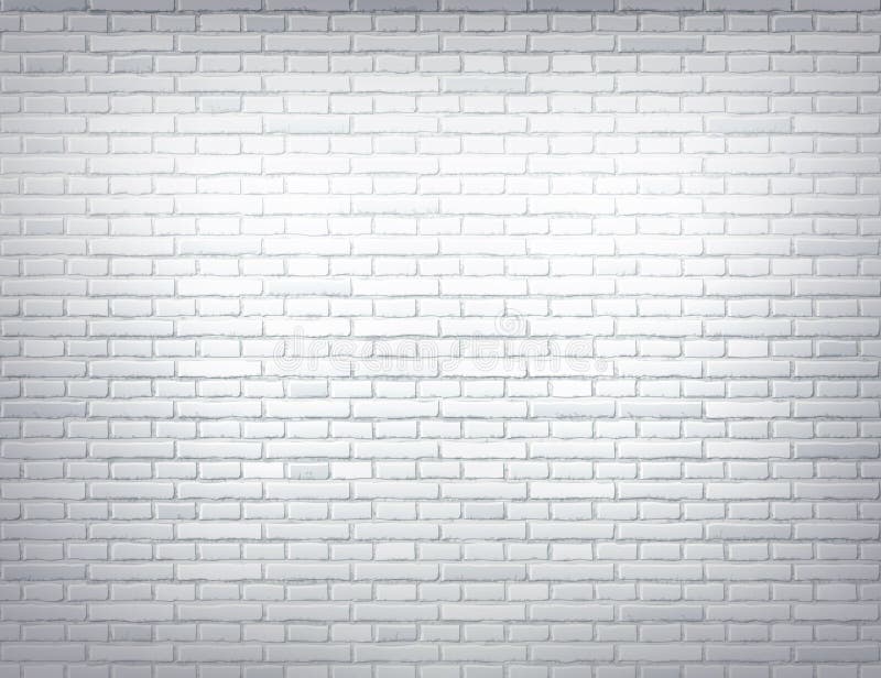 Progettazione bianca del fondo di struttura del muro di mattoni di vettore illustrazione di stock