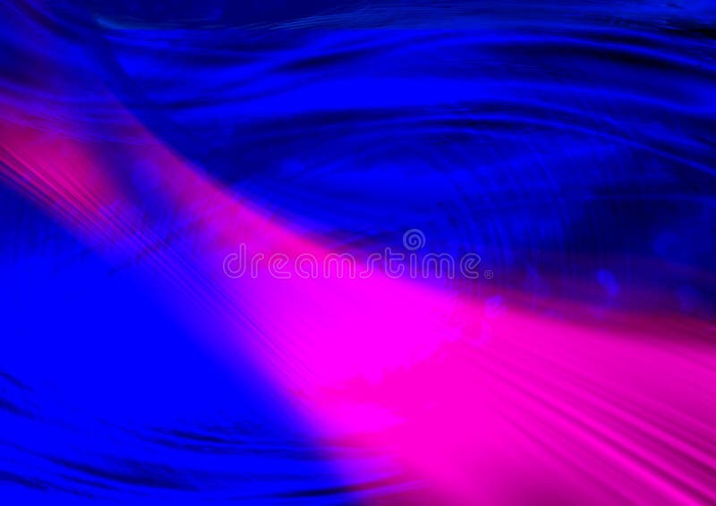 Progettazione blu astratta del fondo dell'onda della sfuocatura con luce rossa royalty illustrazione gratis Progettazione blu astratta del fondo dell'onda della sfuocatura con luce rossa royalty illustrazione gratis