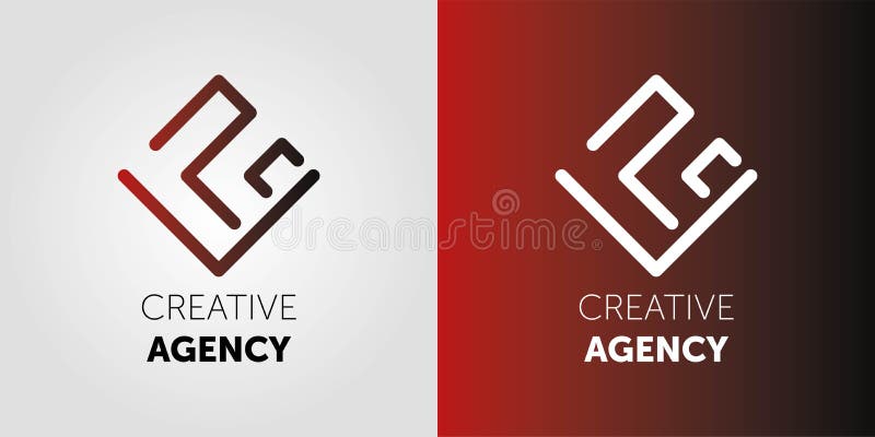 Progettazione creativa di logo dell'agenzia Logo astratto di vetor Segno per l'affare, societ? di comunicazione di Internet, agen illustrazione di stock Progettazione creativa di logo dell'agenzia Logo astratto di vetor Segno per l'affare, societ? di comunicazione di Internet, agen illustrazione di stock