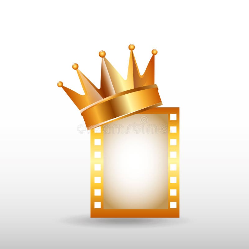 progettazione del premio del film illustrazione di stock progettazione del premio del film illustrazione di stock