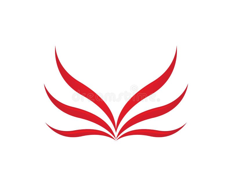 Progettazione dell'icona di vettore di Wing Logo Template del falco illustrazione di stock Progettazione dell'icona di vettore di Wing Logo Template del falco illustrazione di stock