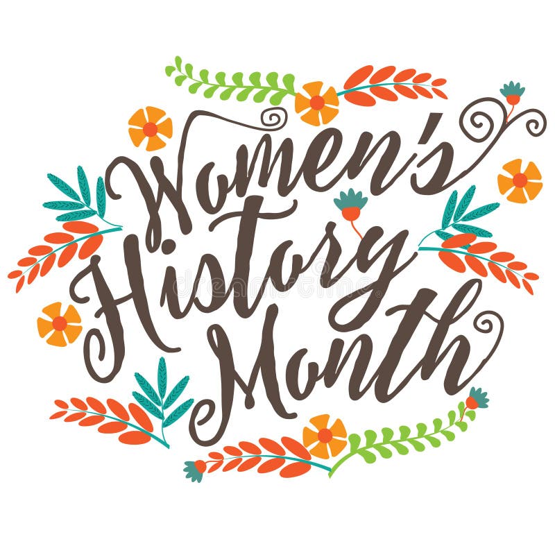 Progettazione della lavagna di mese della storia delle donne