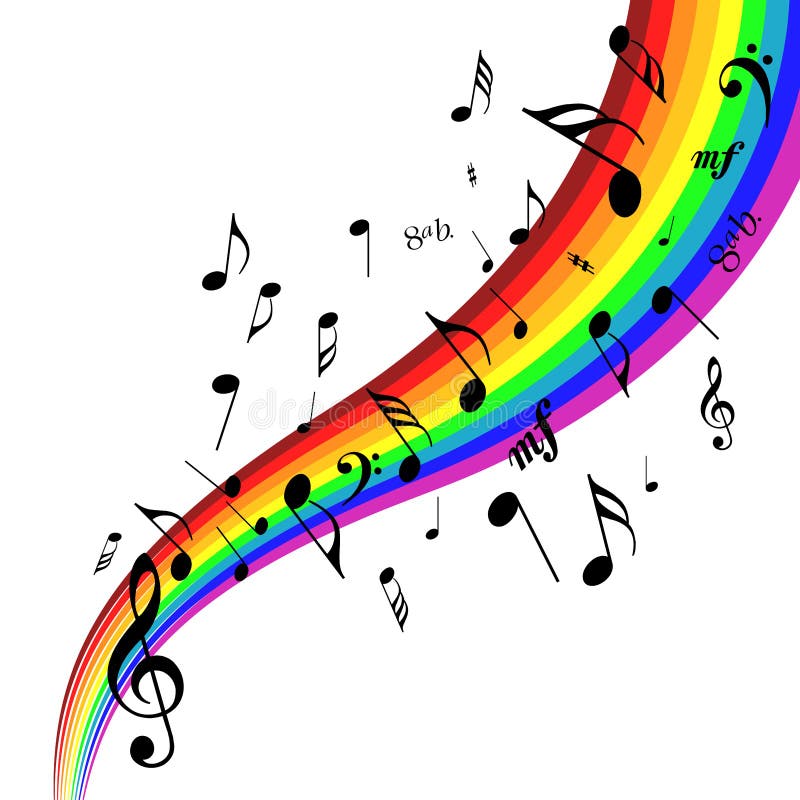 progettazione delle note musicali illustrazione vettoriale progettazione delle note musicali illustrazione vettoriale