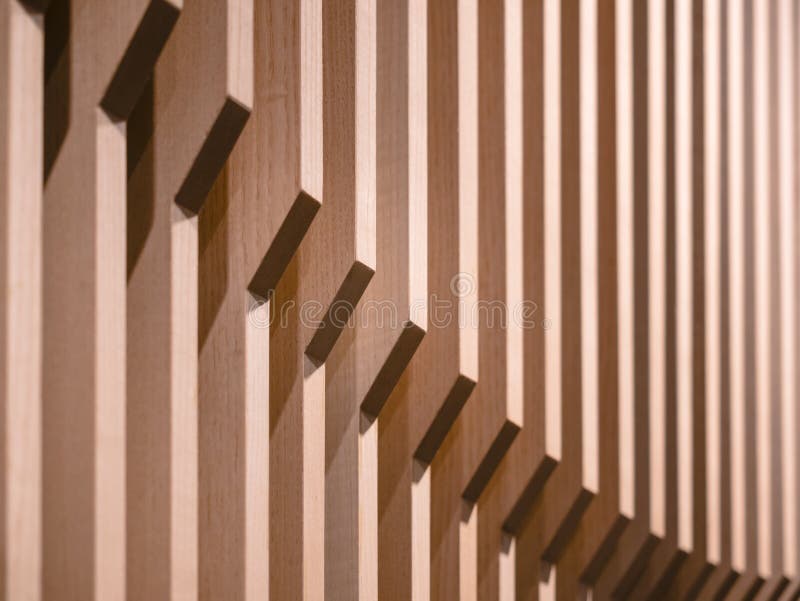 Progettazione di legno del modello della parete dei dettagli di architettura