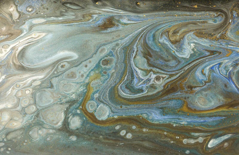 Progettazione di marmorizzazione di struttura dell'oro Modello di marmo blu e dorato Arte fluida immagini stock Progettazione di marmorizzazione di struttura dell'oro Modello di marmo blu e dorato Arte fluida immagini stock