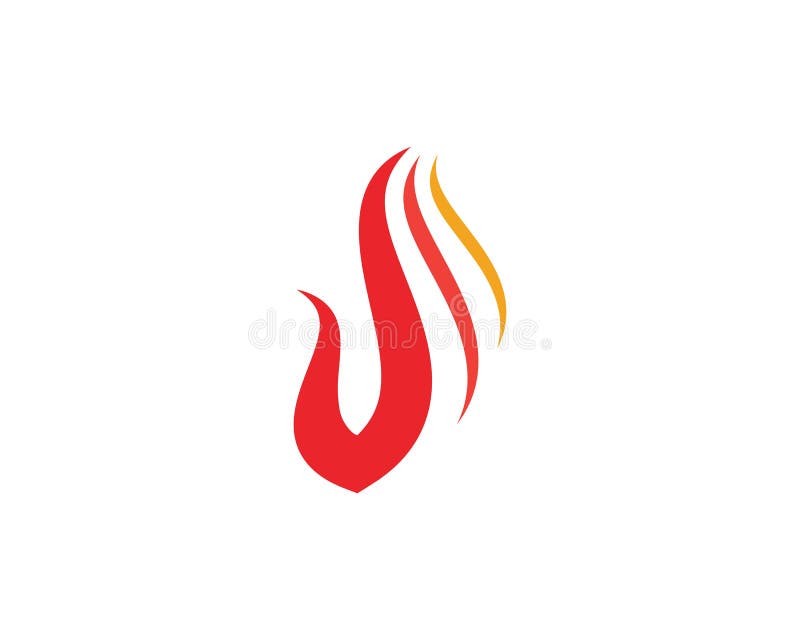 progettazione di vettore del fuoco dell'icona della fiamma royalty illustrazione gratis progettazione di vettore del fuoco dell'icona della fiamma royalty illustrazione gratis