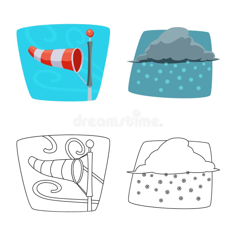 Progettazione di vettore del segno di clima e del tempo Raccolta dell'icona di vettore della nuvola e del tempo per le azione illustrazione di stock Progettazione di vettore del segno di clima e del tempo Raccolta dell'icona di vettore della nuvola e del tempo per le azione illustrazione di stock