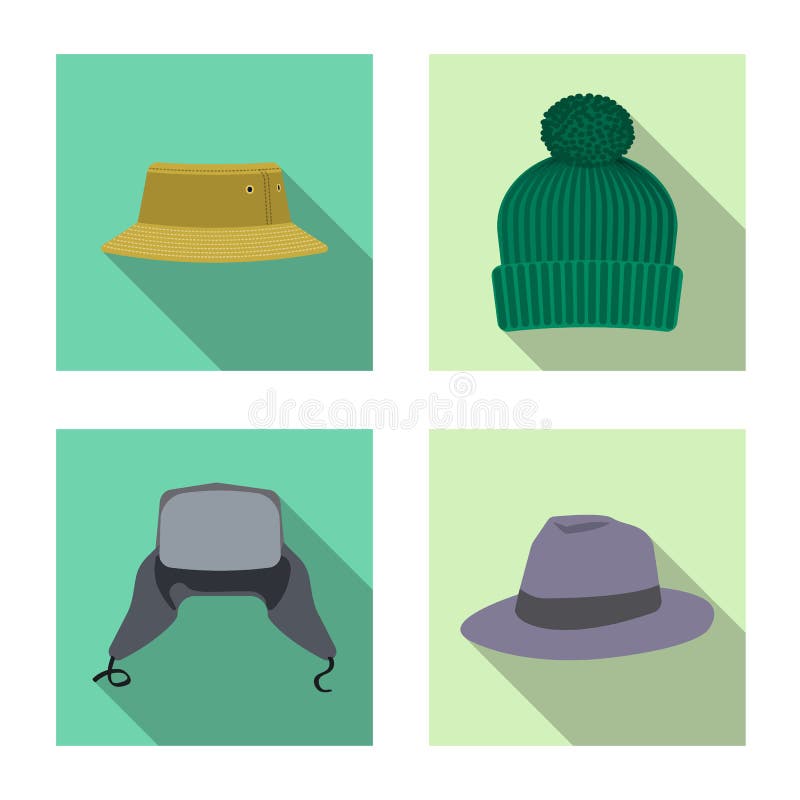 Progettazione di vettore dell'icona del cappuccio e del copricapo Raccolta dell'illustrazione di riserva di vettore dell'accessor royalty illustrazione gratis Progettazione di vettore dell'icona del cappuccio e del copricapo Raccolta dell'illustrazione di riserva di vettore dell'accessor royalty illustrazione gratis