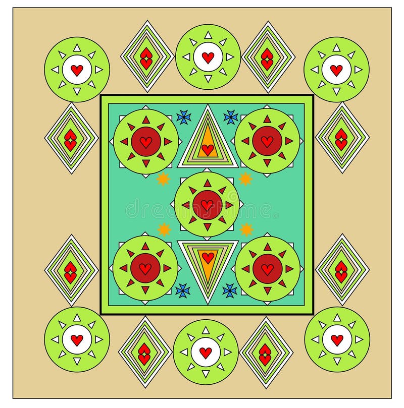 Progettazione unica del lenzuolo tutto il rivestimento di colore illustrazione vettoriale Progettazione unica del lenzuolo tutto il rivestimento di colore illustrazione vettoriale