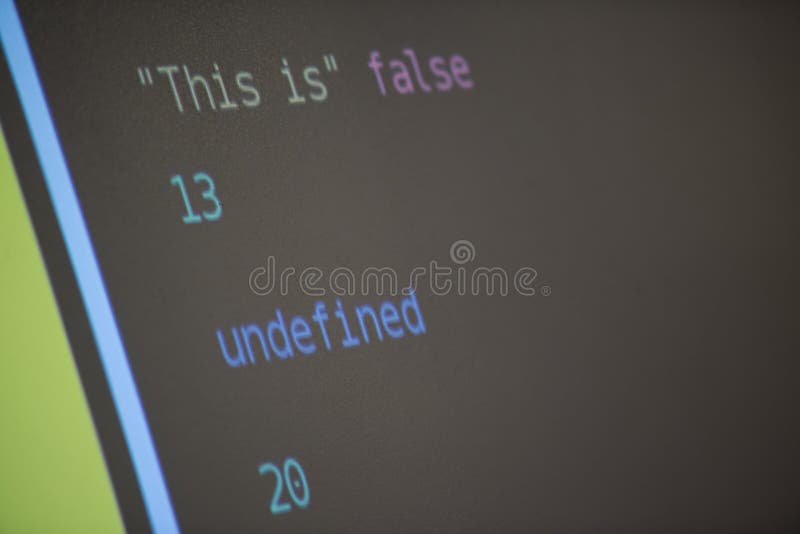 Java program code on projector screen at programming class. Programming coding script java stock images, royalty-free photos and pictures