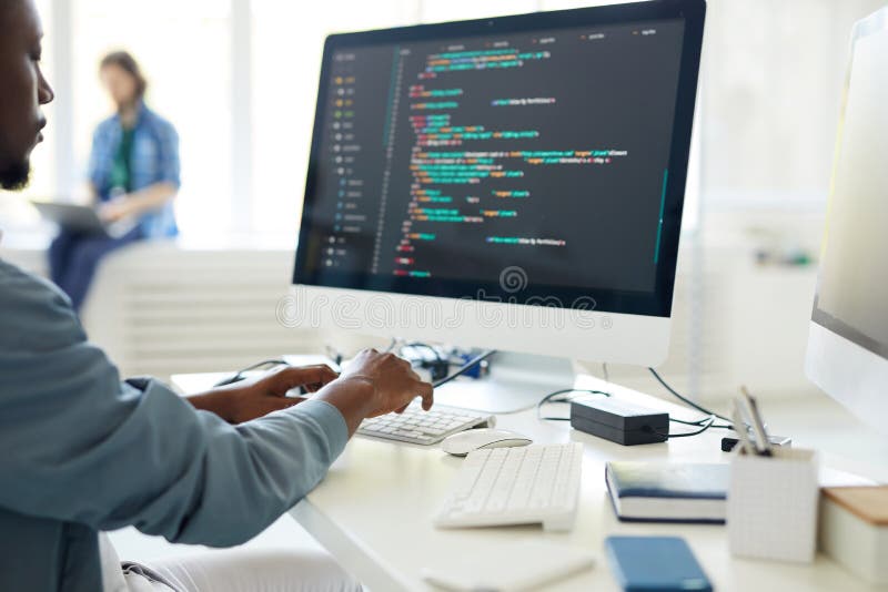 Programare informatică stock images