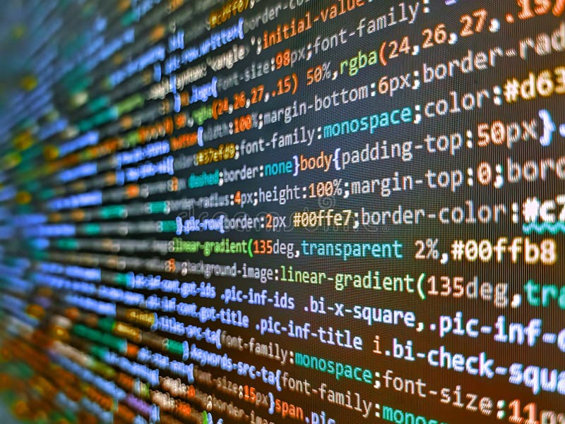 Programmazione di un concetto di algoritmo astratto del flusso di lavoro. contesto tecnologico moderno. sfondo dello schermo del m fotografia stock