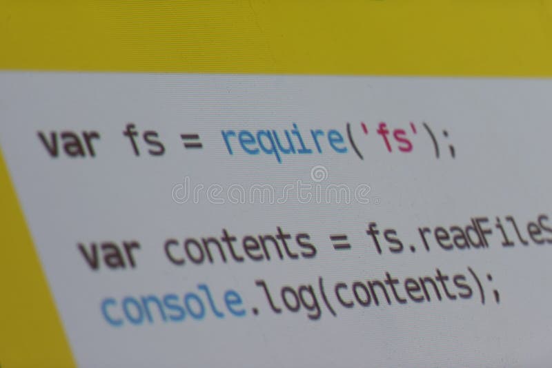 Java-Programmcode auf Projektorschirm an Programmierungsklasse