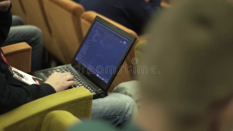 Programmer, computer conference business information code.