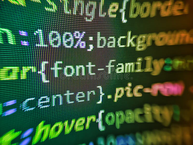 Programmer working in a software develop company office. Computing, cyberspace , future and innovation concept. Selective focus. royalty free stock image