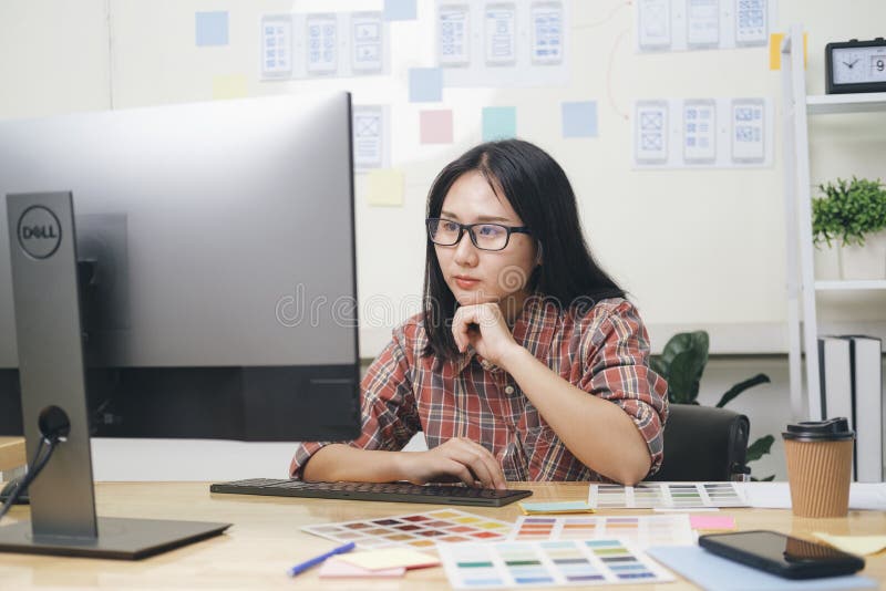 Programmers and developer teams are coding and developing software royalty free stock photos