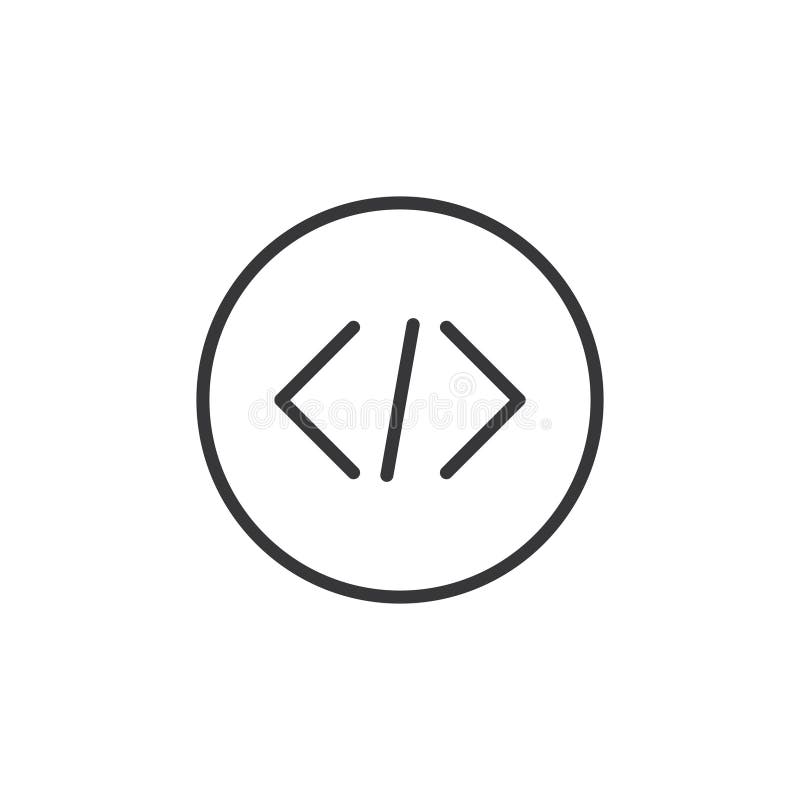 Programmier-Coding-Symbol lizenzfreie abbildung