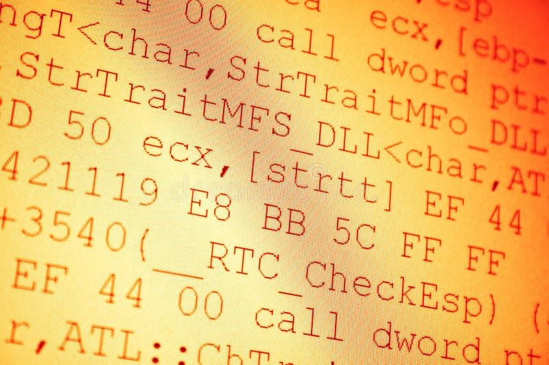 Programmiercode stockbilder
