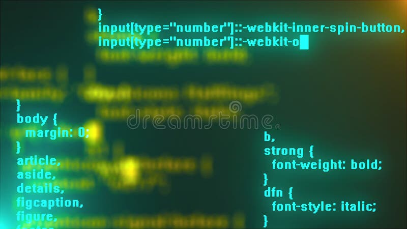 Programming code computer generated d render d render programming code