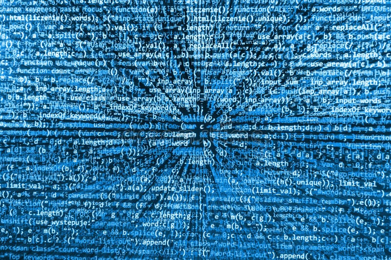 Programming code abstract screen software developer. Computer script. Coding program data stock images, royalty-free photos and pictures