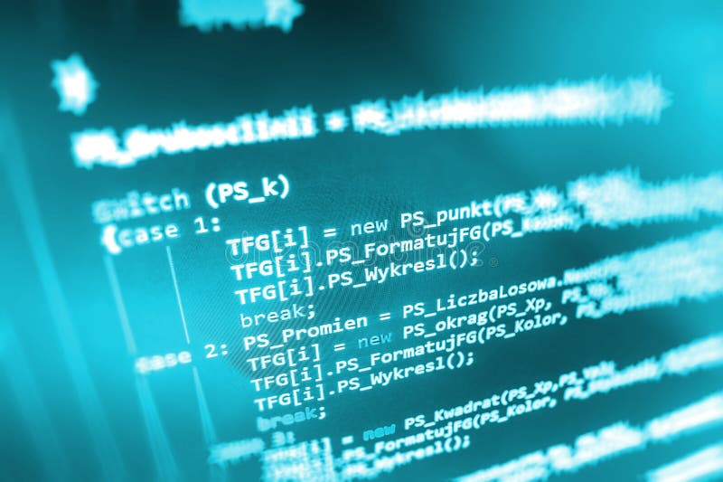 Programming code abstract screen software developer. Computer script. Programming coding script java stock images, royalty-free photos and pictures