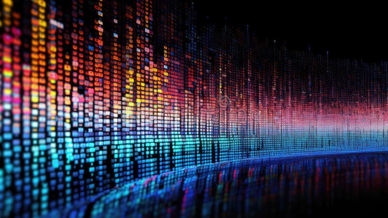 Programming data process illustration analysis algorithm, highlighting python, r sql programming data process. Python script illustrations