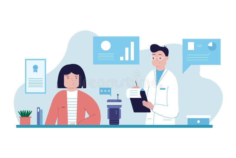 Programming, team, science, testing, education, electronics, robotics concept vector illustration